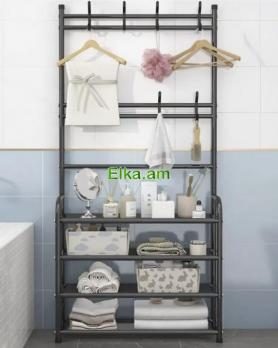 Напольная вешалка для обуви и одежды 80x26x170см